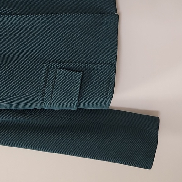 AKRIS Punto Green  100% Wool Full Zip Jacket Sz 42 US 10 - Picture 11 of 17